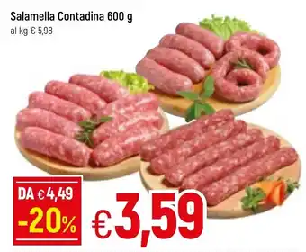 Famila Salamella Contadina 600g offerta