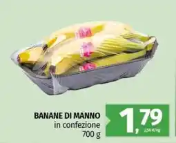 Pam Banane di manno in confezione offerta