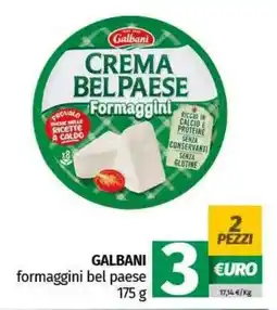 Pam GALBANI formaggini bel paese offerta
