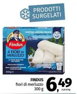 Pam FINDUS fiori di merluzzo offerta