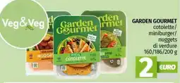 Pam GARDEN GOURMET cotolette/ miniburger/ nuggets di verdure offerta