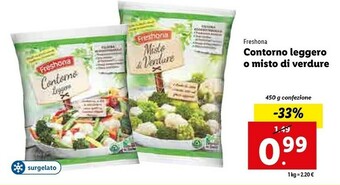 Lidl Misto di verdure 450 g(ml) offerta