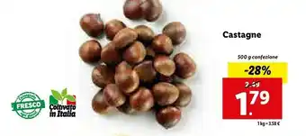 Lidl Castagne 500 g offerta
