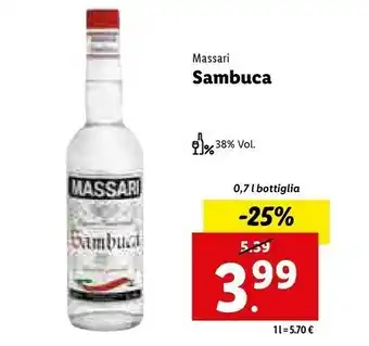 Sambuca liquore tradizionale 700 g(ml)