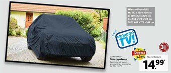 Lidl Telo copriauto offerta