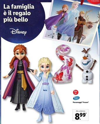 Lidl Personaggi frozen offerta