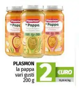 Pam PLASMON la pappa vari gusti offerta