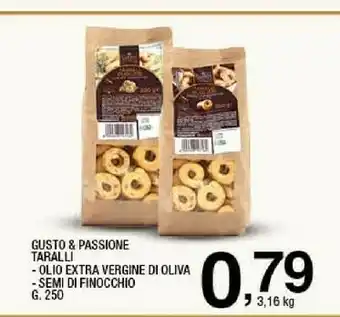 Ok Sigma Puglia sapori - taralli con olio extra vergine di oliva 250 g(ml) offerta