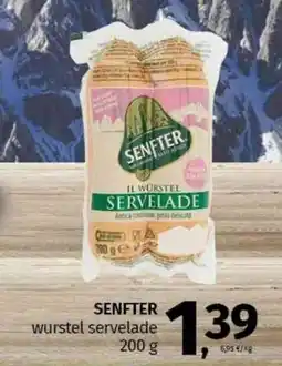 SENFTER wurstel servelade