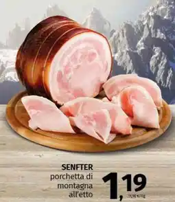 Pam SENFTER porchetta di montagna all'etto offerta