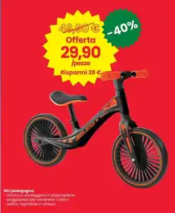 Interspar Bici pedagogica offerta