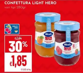 Pan Confettura light HERO offerta