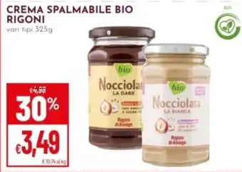 Pan Crema spalmabile bio RIGONI offerta