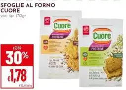 Pan Sfoglie al forno CUORE offerta