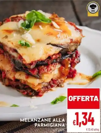 Pan Melanzane alla parmigiana offerta