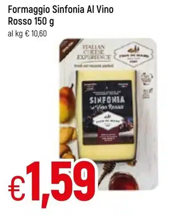 Famila Formaggio Sinfornia Al Vino Rosso 150g offerta
