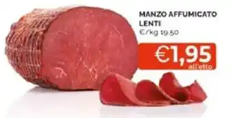 Mercatò Manzo affumicato lenti offerta
