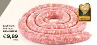 Mercatò Salsiccia rustica piemontese offerta