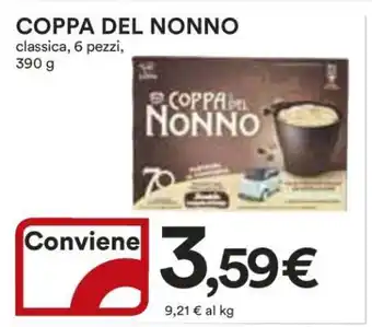 Coop Coppa del Nonno offerta
