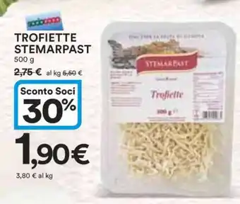 Coop TROFIETTE STEMARPAST offerta