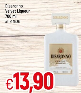 Famila Disaronno Velvet Liqueur 700ml offerta