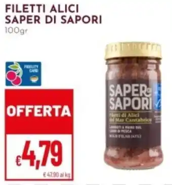 Pan Filetti alici SAPER DI SAPORI offerta