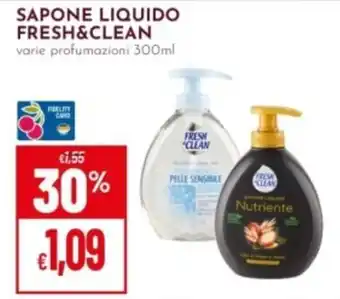 Pan Sapone liquido FRESH&CLEAN offerta