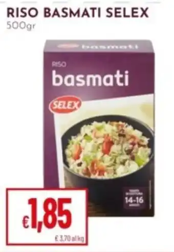 Pan Riso basmati SELEX offerta