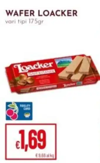 Pan Wafer LOACKER offerta