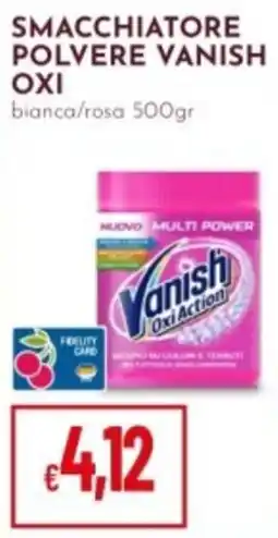 Pan Smacchiatore polvere vanish OXI offerta