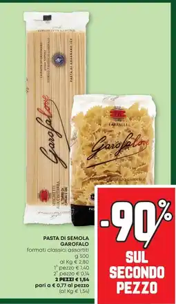 Pam Pasta di semola GAROFALO offerta