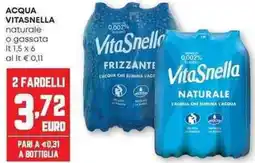 Pam Acqua vitasnella naturale o gassata offerta