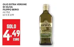 Pam Olio extra vergine di oliva FILIPPO BERIO offerta
