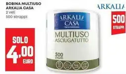 Pam Bobina multiuso arkalia casa 2 veli 500 strappi offerta
