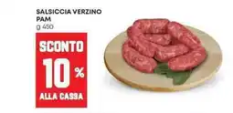 Pam Salsiccia verzino pam offerta