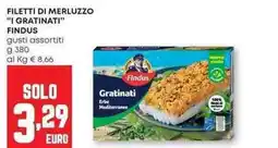 Pam Filetti di merluzzo "i gratinati" findus gusti assortiti offerta