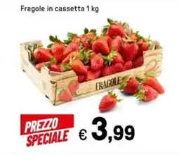 Iper La Grande Fragole in cassetta offerta
