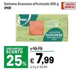 Iper La Grande Salmone Scozzese affumicato IPER offerta