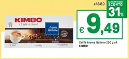 Iper La Grande Caffè Aroma Italiano KIMBO offerta