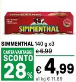 Iper La Grande Simmenthal offerta
