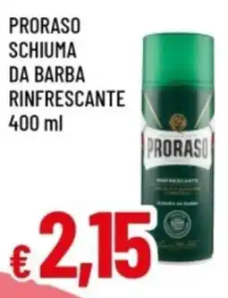 Famila Proraso schiuma da barba rinfrescante offerta