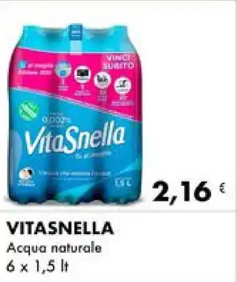 Iper Tosano VITASNELLA Acqua naturale offerta