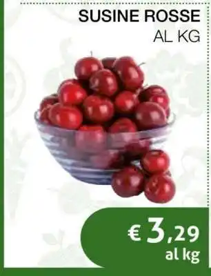 Coop Susine Rosse offerta