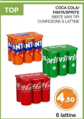 Coop Coca Cola/Fanta/Sprite offerta