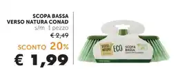 Conad SCOPA BASSA VERSO NATURA CONAD offerta