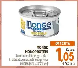 Conad MONGE MONOPROTEIN offerta