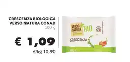 Conad Crescenza Biologica Verso Natura Conad offerta