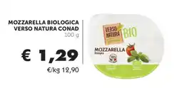 Conad MOZZARELLA BIOLOGICA VERSO NATURA CONAD offerta