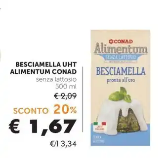 Conad BESCIAMELLA UHT ALIMENTUM CONAD offerta