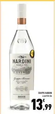 Conad Grappa Nardini offerta